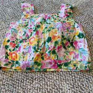 Nwt Janie and Jack floral camisole, size 6